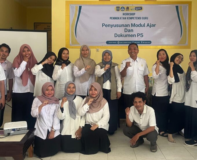 Tingkatkan Kompetensi Guru, SLBN 3 Lotim Gelar Workshop Penyusunan Modul Ajar dan Dokumen P5